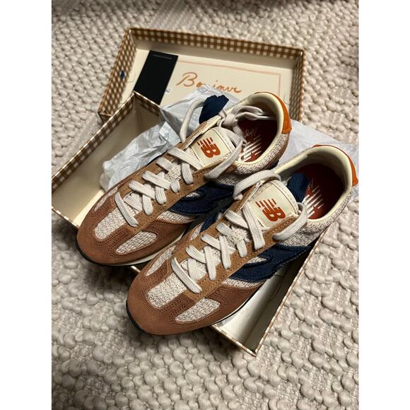 Sezane x New Balance 471 - Ecru/Brown Size US Male 6 / EU Women 38.5✨ - Picture 7 of 11